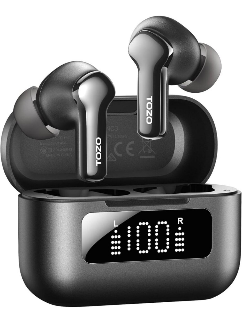 Hybrid Active Noise Cancelling Wireless Earbuds, 68H Playtime, IPX8 Waterproof